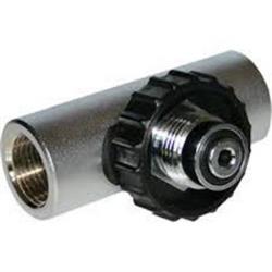 T-adapter DIN 300 bar to 2x DIN 230 bar