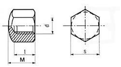 Dopmoeren Din 917 RVS