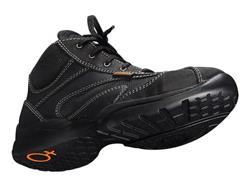 Emma Safety shoe S1P high black Amber