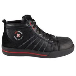 Red Brick Safety shoes Champ high black S3S