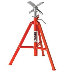 Ridgid opvouwbare hoge pijpstandaard V-kop