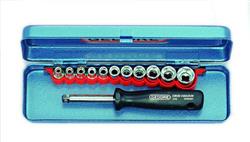 Socket set 1/4'' DMU-3