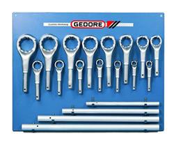 Single Ended Ring Spanner set 19 pieces 2ATM