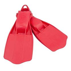 Rubber Jetstream Fins Red