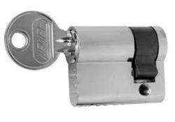 Nickel-plated barrel locks