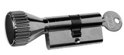 Knob barrel lock Dissimilary enclosure Nickel-plated