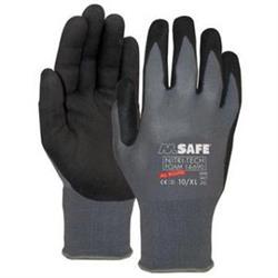 Gloves M-Safe Nitrile Microfoam