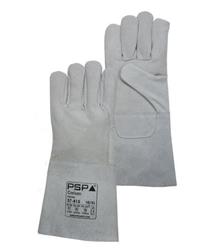 Welding gloves 15 cm leather