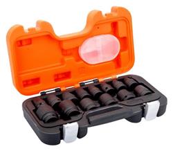 Bahco slagdopsleutelset 1/2" D/S14 10-27mm