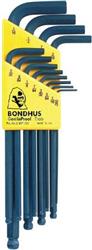Bondhus haakse inbussleutelset lang kogelkop BLX12