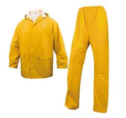 Deltaplus regenpak polyester/PVC geel
