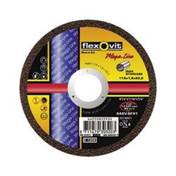 Flexovit doorslijpschijven A46-W-BF41-INOX
