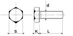  Hexagon head set screw D933 12.9 St