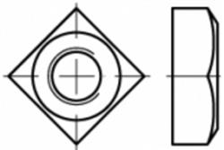 Moeren vierkant Din 557 A4