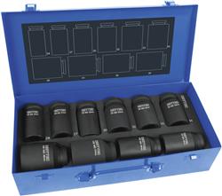 Diverse dopsleutel gereedschap