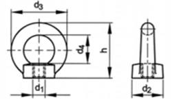 Borgmoeren Din 582 C15 ZW