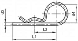 Borgpennen Din 11023