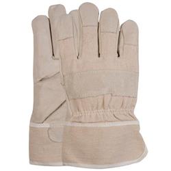 Working gloves grain leather yellow