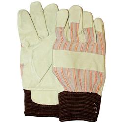 Working glove grain leather lined