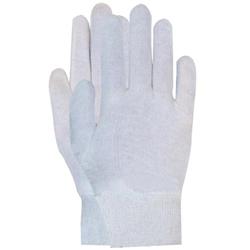 Work glove white bleached cotton Interlock