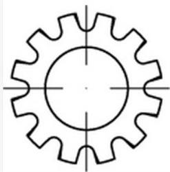 Tandveerringen D6797A RVS