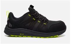 Emma safetyshoes E-Bounce low black/lime S1PS