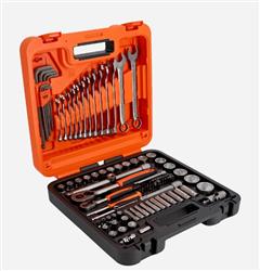 Bahco Square Drive Socket and Deep Socket Set 1/4" and 1/2"