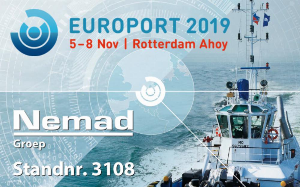 Visit our stand at Europort 2019 in Rotterdam Ahoy!